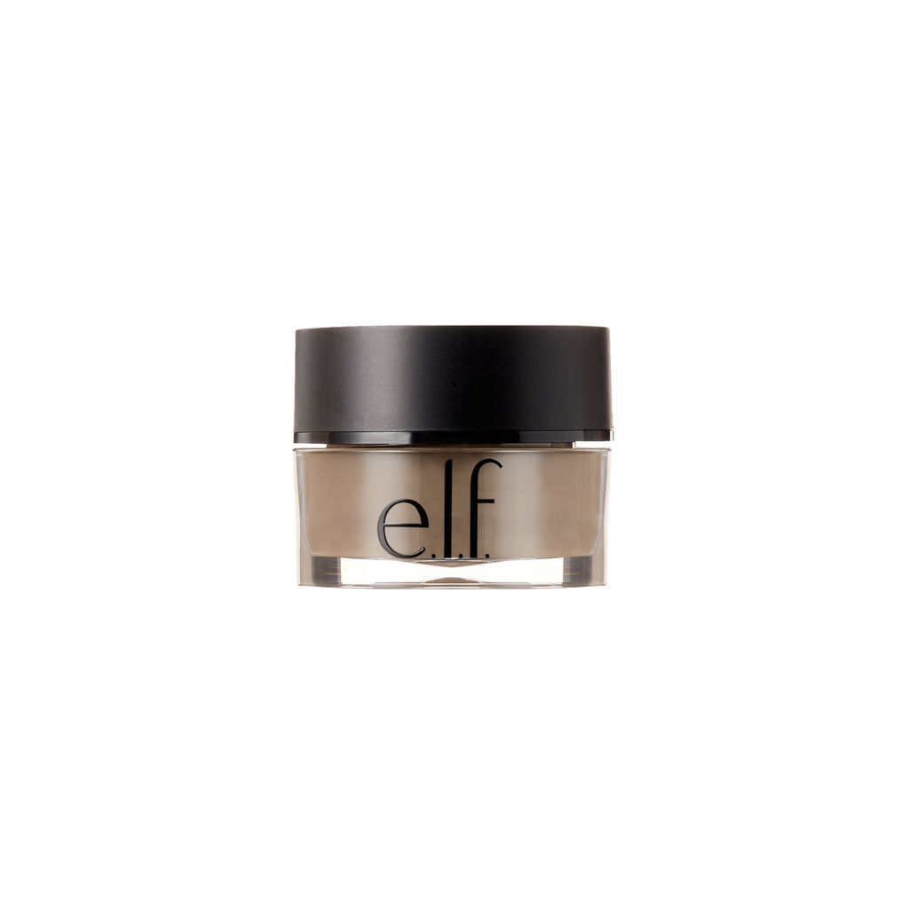 e.l.f. Lock on Liner and Brow Cream, Medium Brown, 0.19 oz