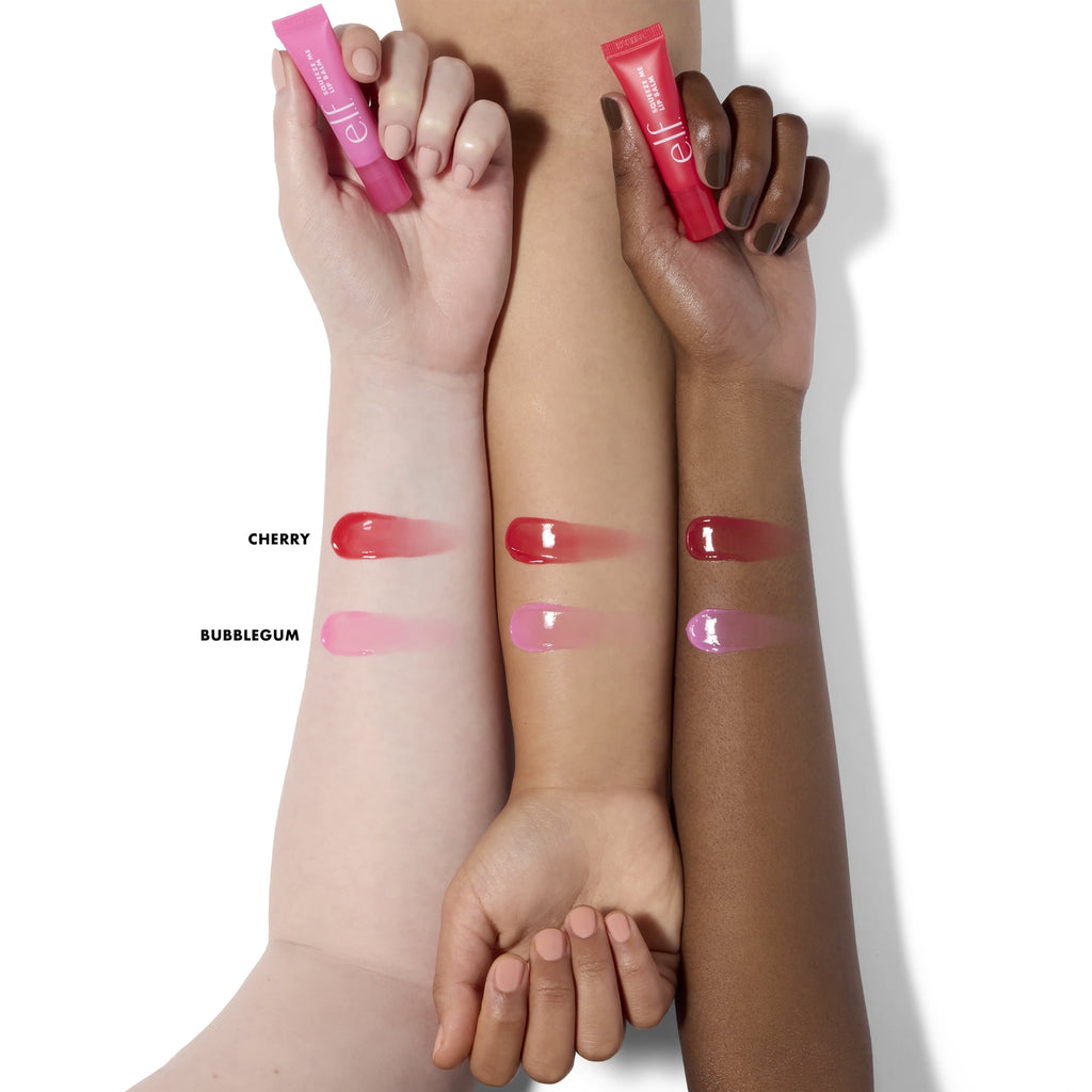 e.l.f. Squeeze Me More Lip Balm Duo, Cherry & Bubblegum, 2pc