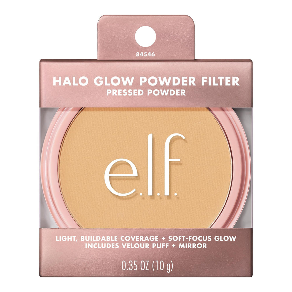 e.l.f. Halo Glow Powder Filter, Light Warm, 0.35oz