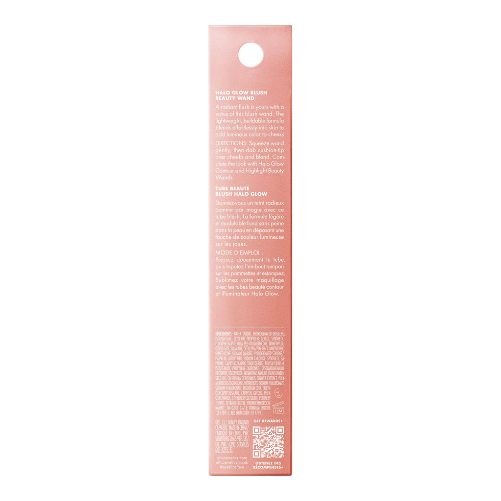 e.l.f. Halo Glow Blush Beauty Wand, Candlelit, 0.33 fl oz