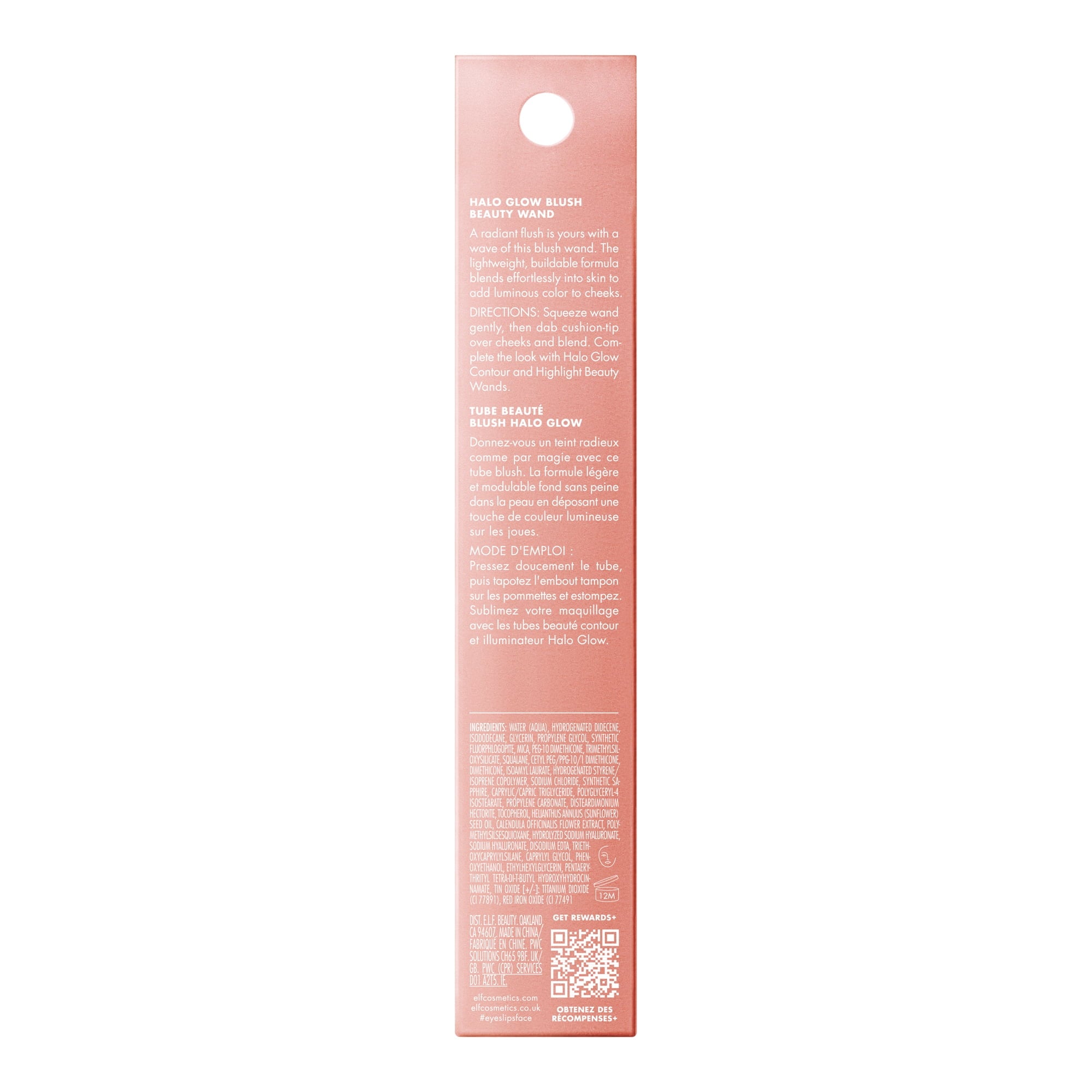 e.l.f. Halo Glow Blush Beauty Wand, Candlelit, 0.33 fl oz