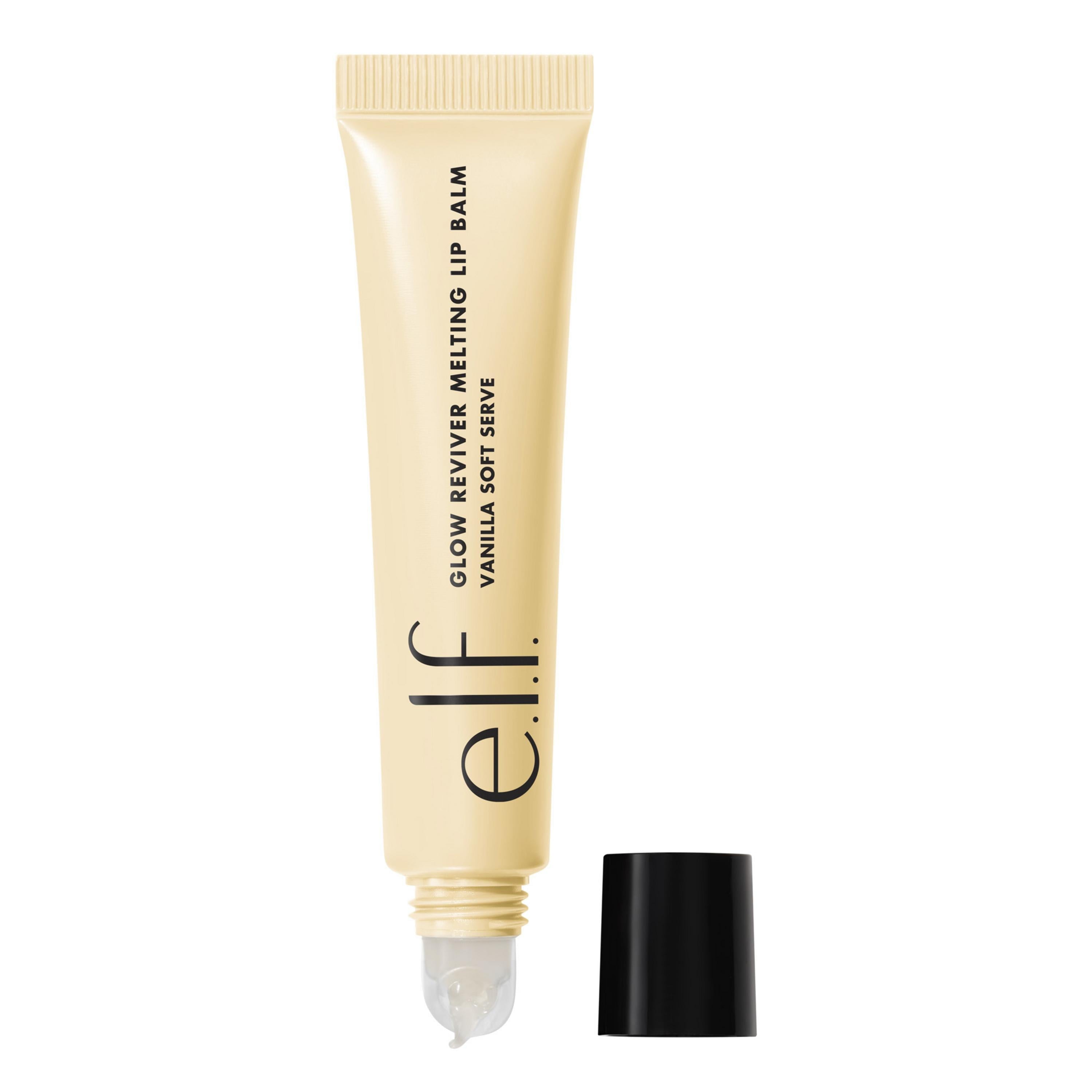 e.l.f. Glow Reviver Melting Lip Balm, Vanilla Soft Serve, 0.52oz