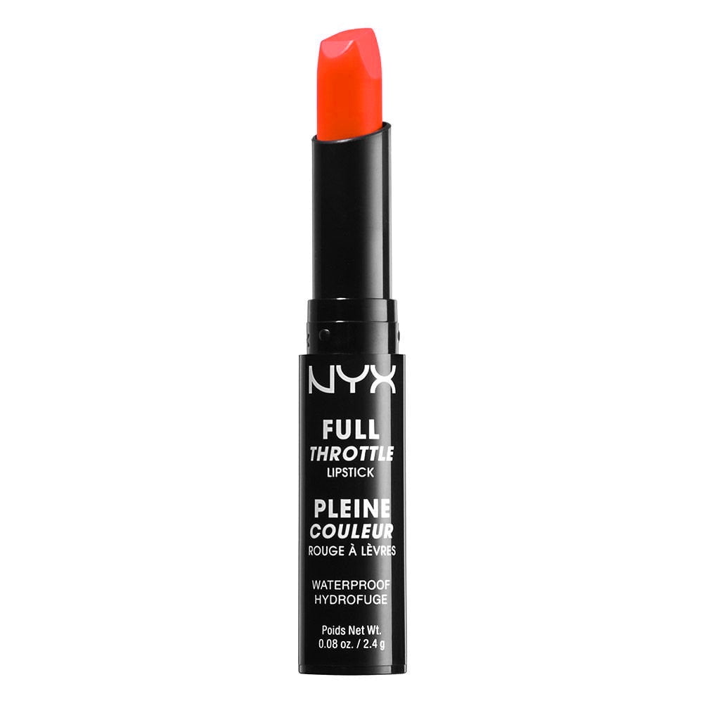 NYX Cosmetics NYX Waterproof Full Throttle Lipstick,