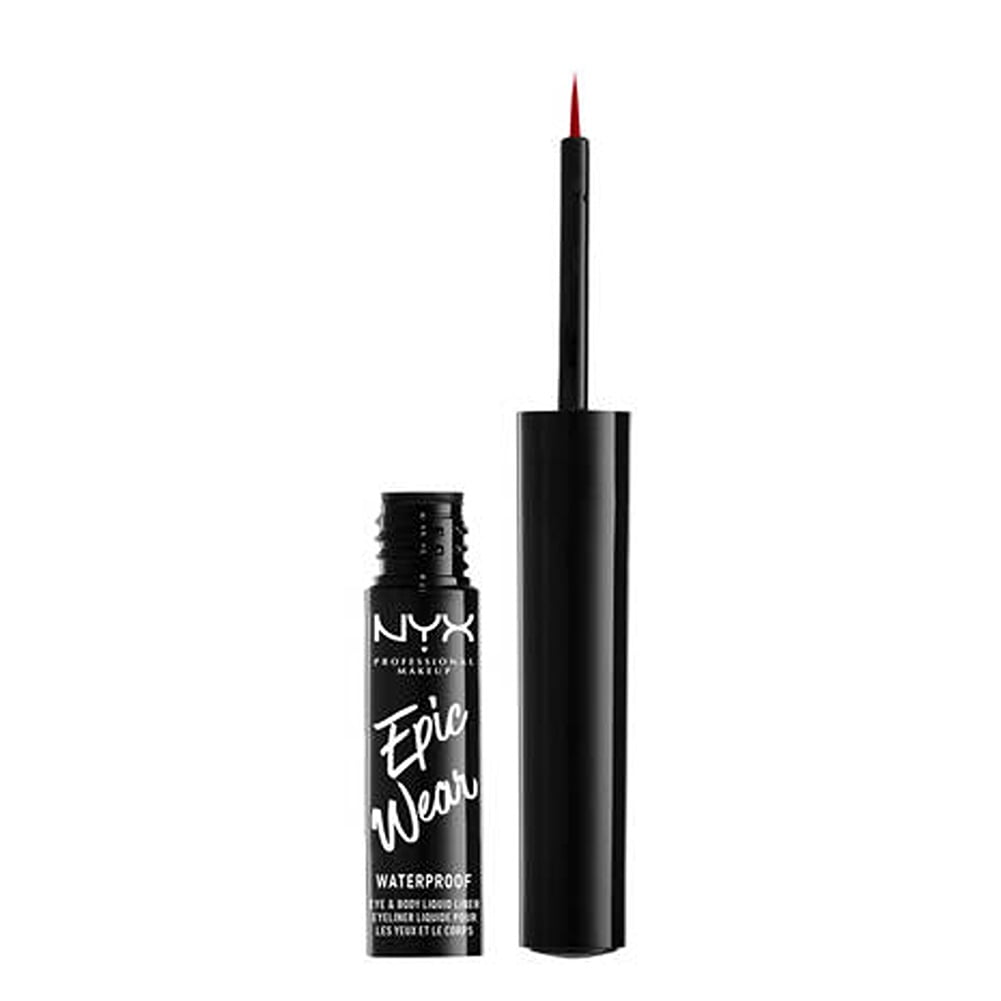 NYX Professional Makeup Epic Wear Liquid Liner, Long-Lasting Waterproof Liquid Eyeliner, Red