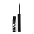 NYX Professional Makeup Epic Wear Metallic, Long-Lasting Waterproof Liquid Eyeliner, Brown Metal, 0.12 fl oz