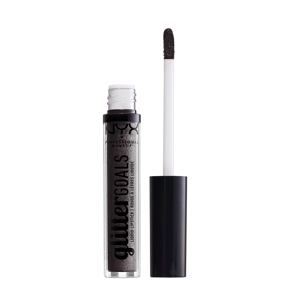 NYX Professional Makeup Glitter Goals Liquid Lipstick, Alienated