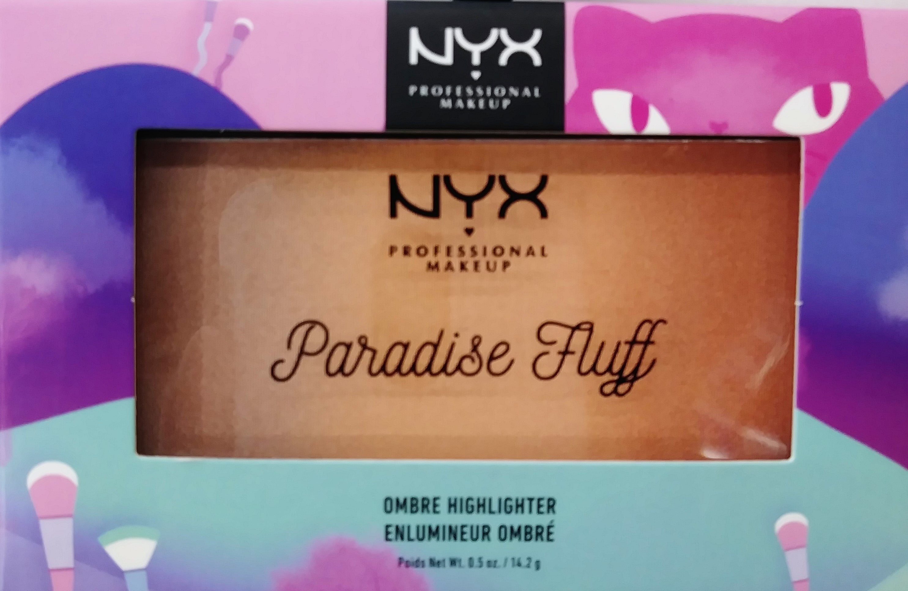 NYX Professional Makeup Paradise Fluff Lip Oil, 01 Candy Clouds, 0.27 Fl. Oz.