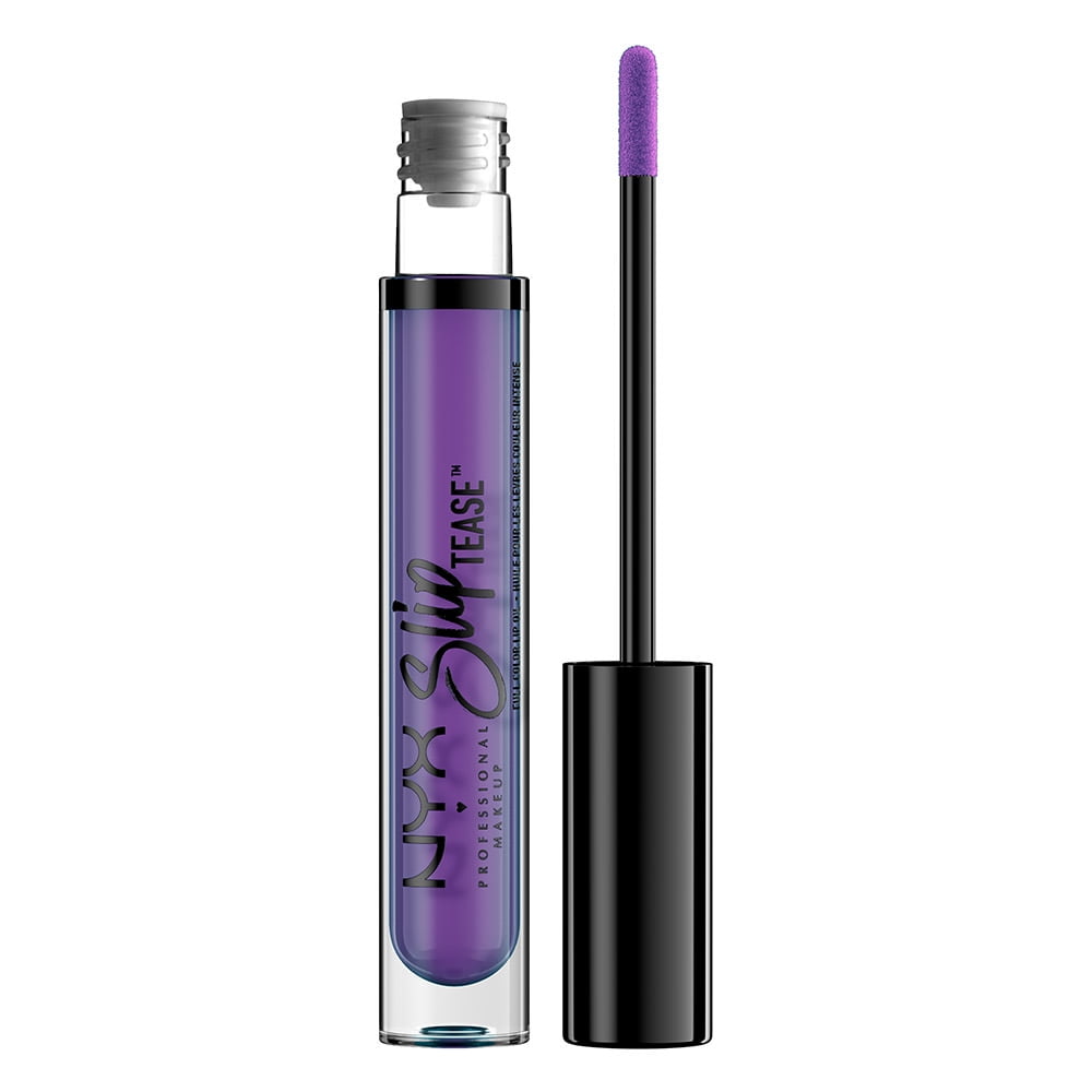 NYX Professional Makeup Slip Tease Full Color Lip Oil, Feisty