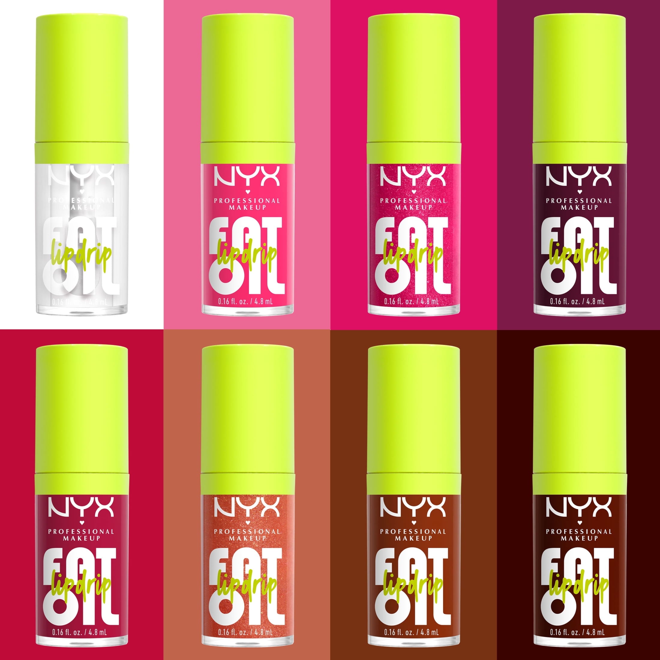 NYX Professional Makeup Fat Oil Lip Drip Hydrating Lip Gloss with Oil Blend, Missed Call, 0.16 fl oz