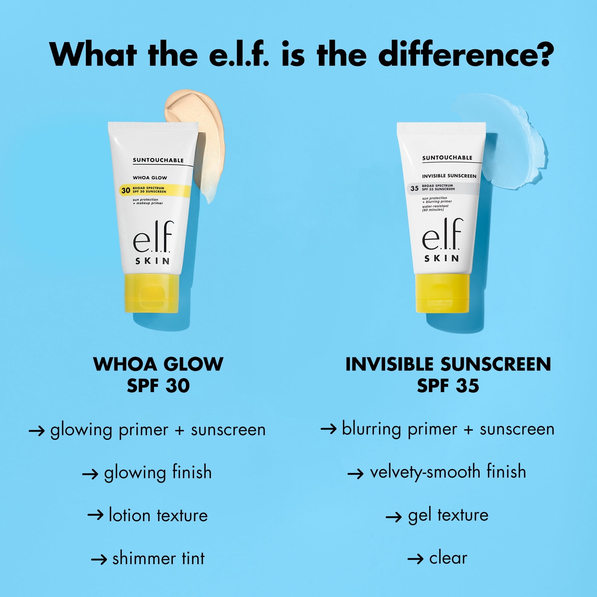 e.l.f. SKIN Suntouchable Invisible Sunscreen SPF 35