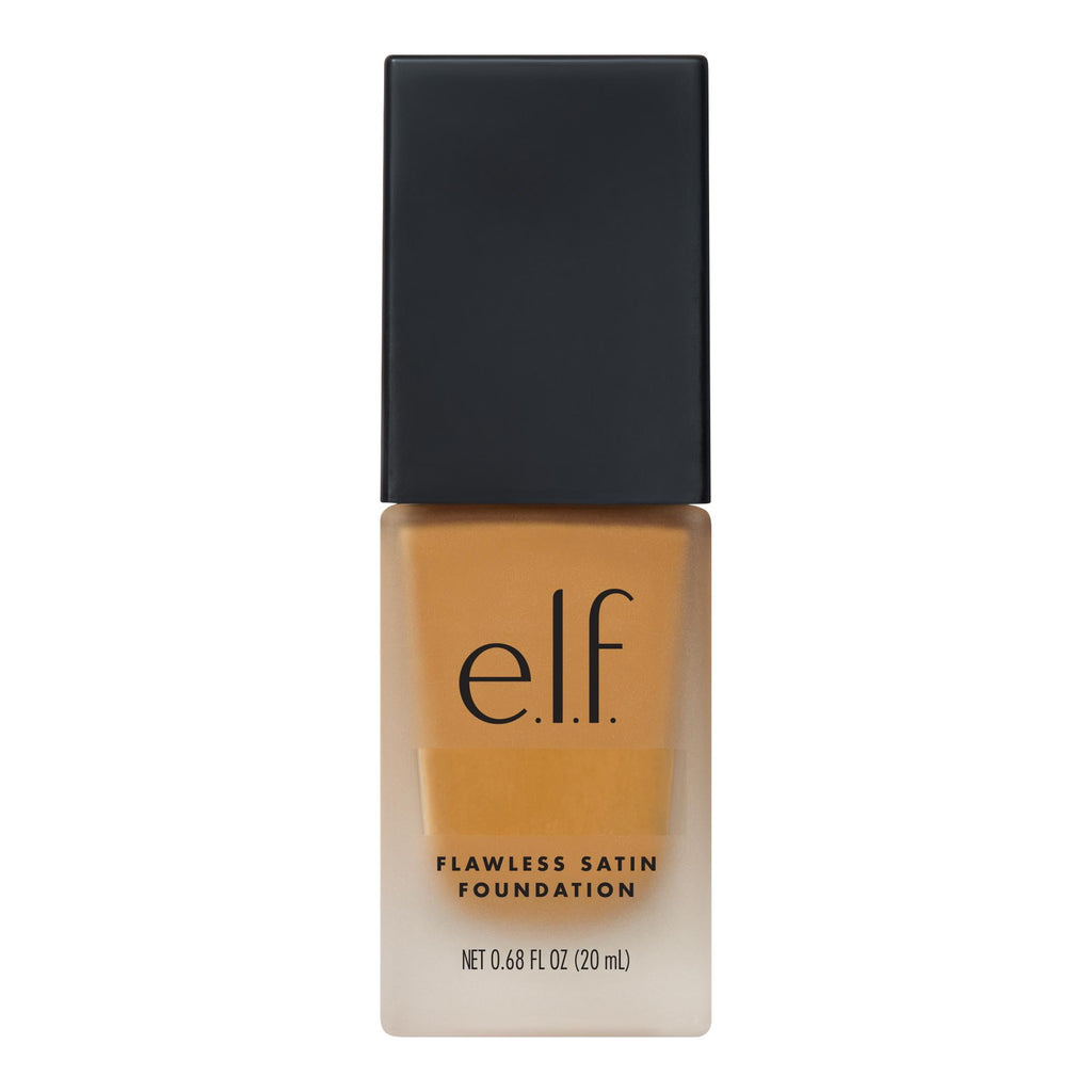 e.l.f. Flawless Satin Foundation, Almond, 0.68 fl oz