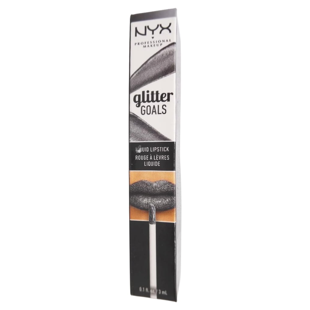 NYX Professional Makeup Glitter Goals Liquid Lipstick, Alienated