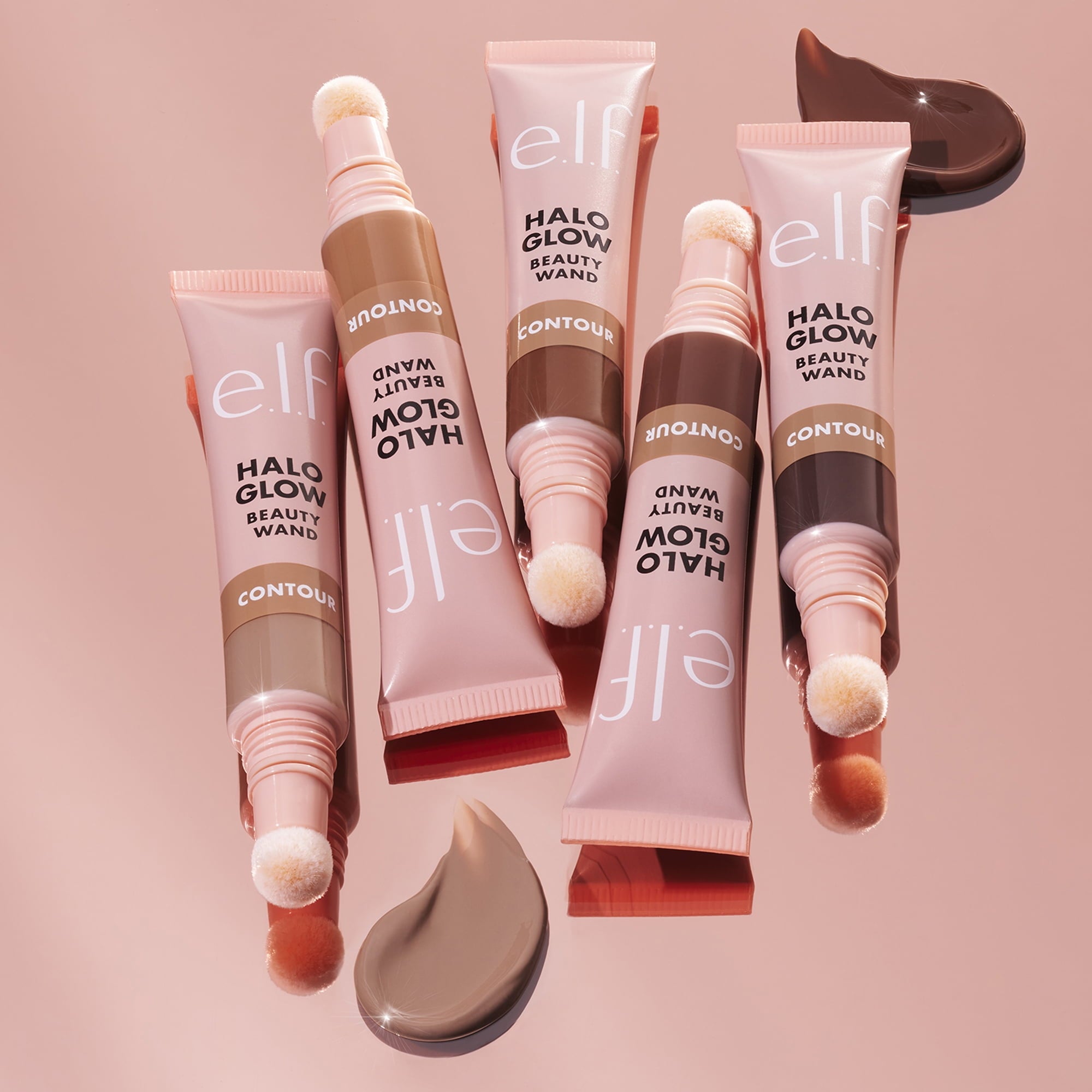 e.l.f. Halo Glow Contour Beauty Wand, Fair/Light, 0.33 fl oz