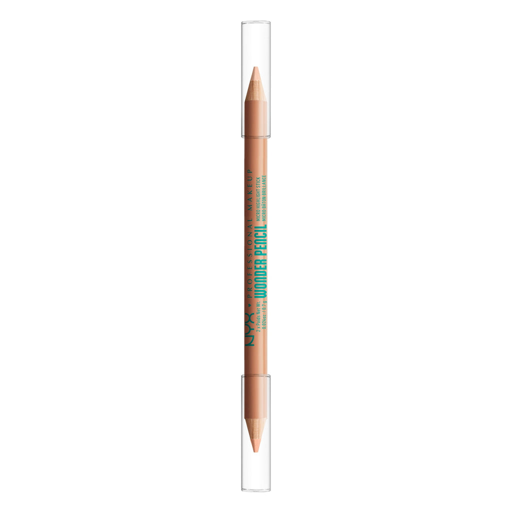 NYX Professional Makeup Wonder Pencil, Vegan Highlighting Pencil, Medium Peach