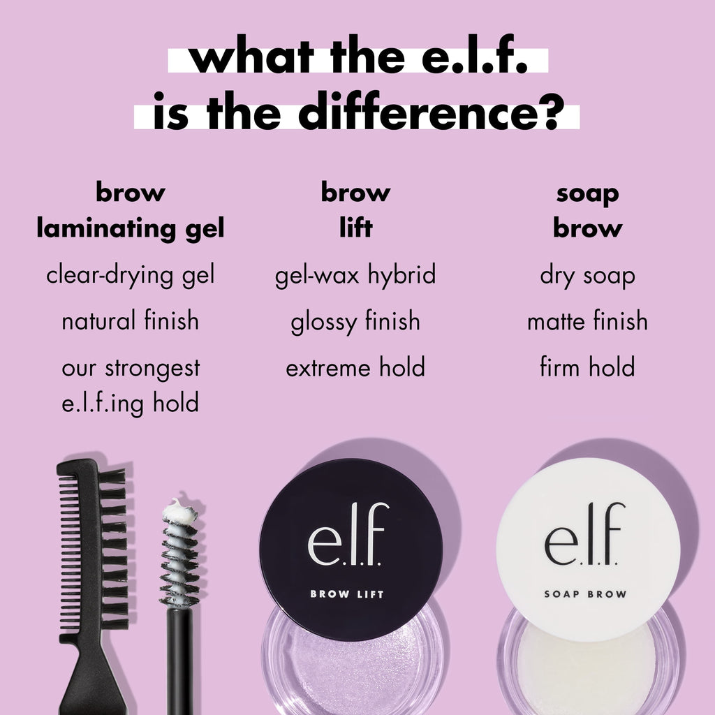 e.l.f. Brow Laminating Gel, 0.27oz