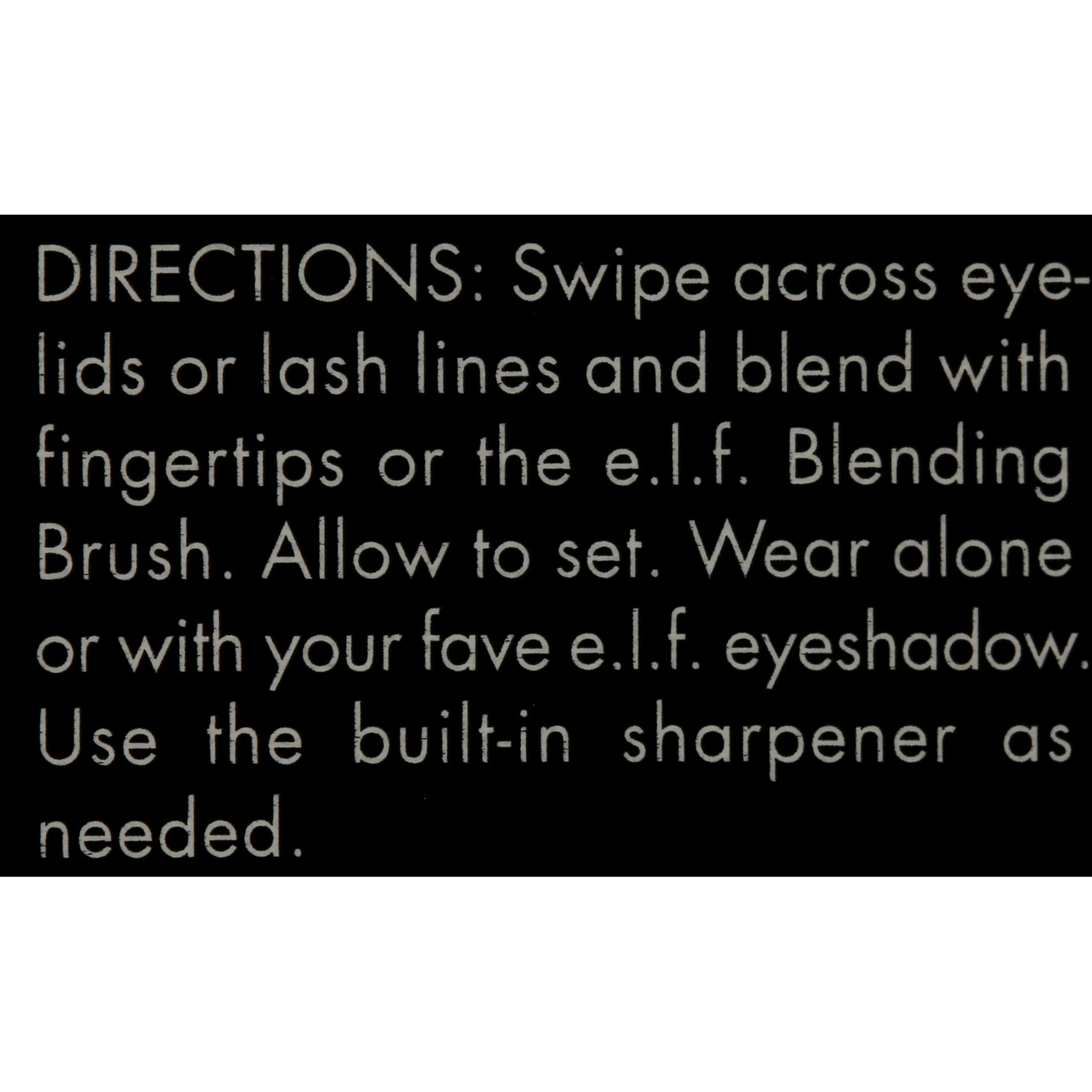 e.l.f. No Budge Matte Shadow Stick, Bombshell, 0.05oz