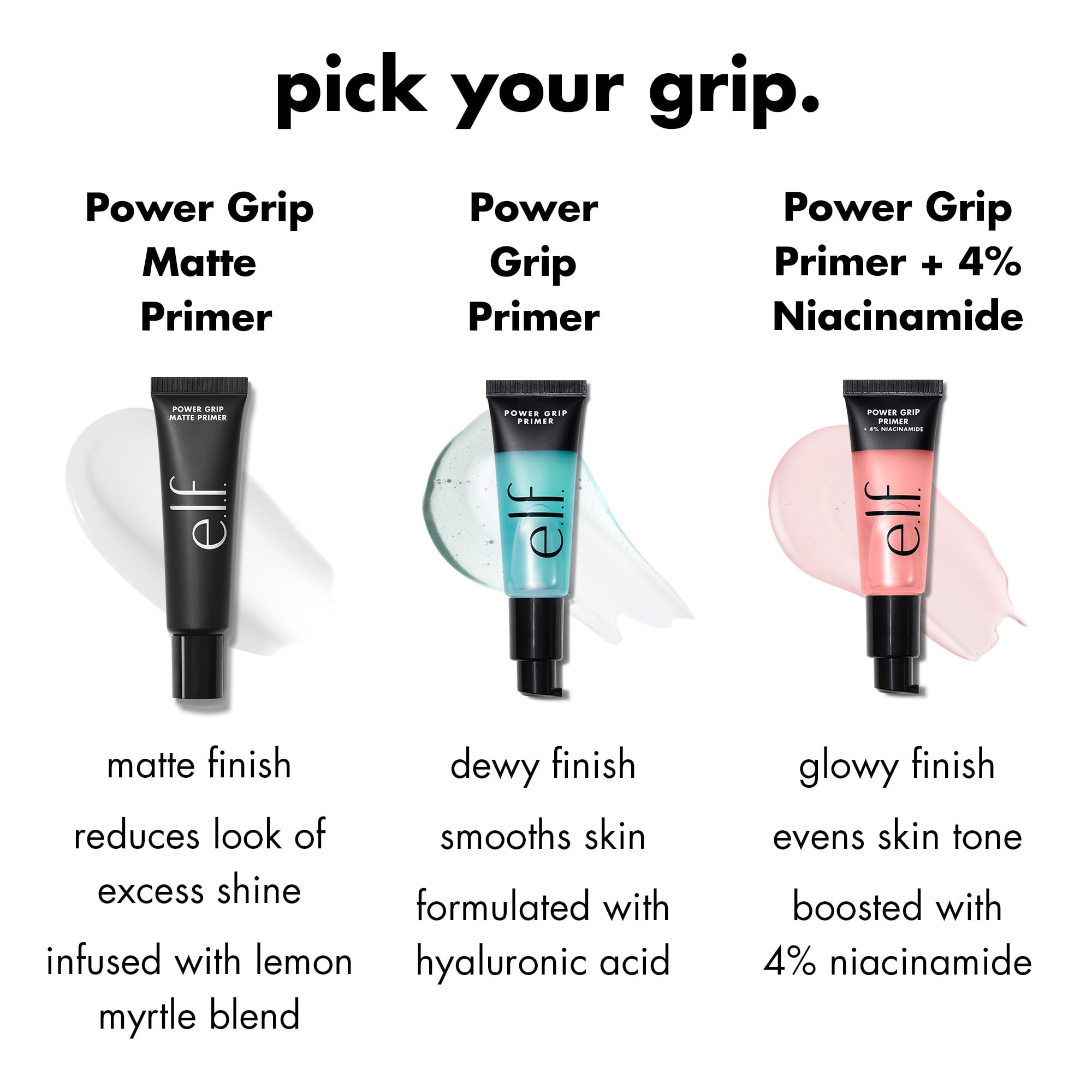 e.l.f. Power Grip Matte Primer, 0.87 fl oz
