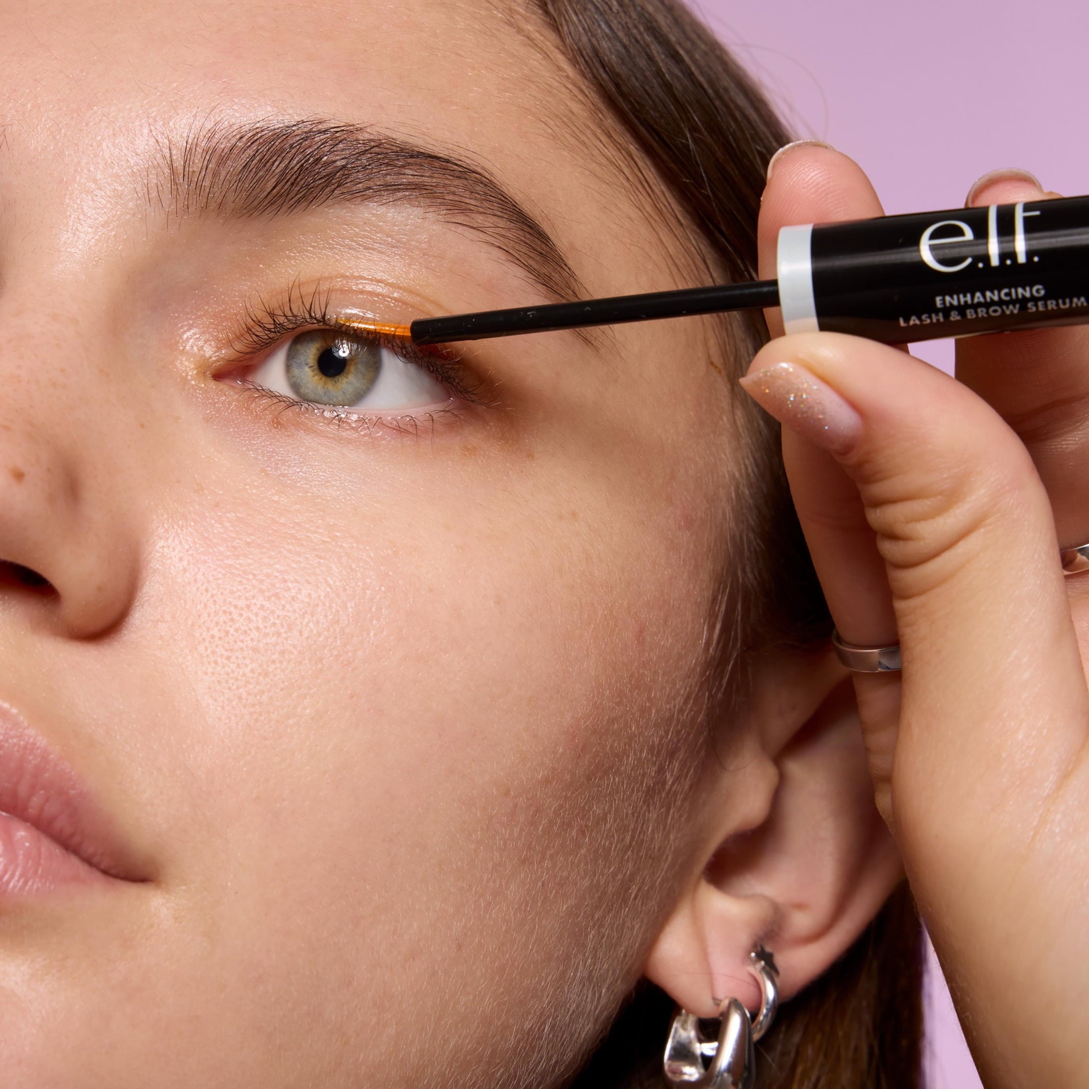 e.l.f. Enhancing Lash & Brow Serum, 0.12 fl oz