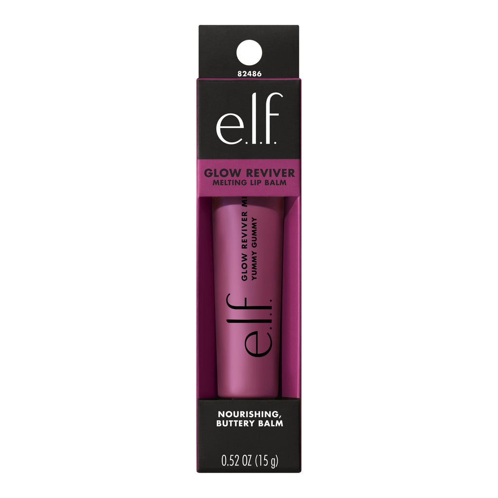 e.l.f. Glow Reviver Melting Lip Balm, Yummy Gummy, 0.52 oz