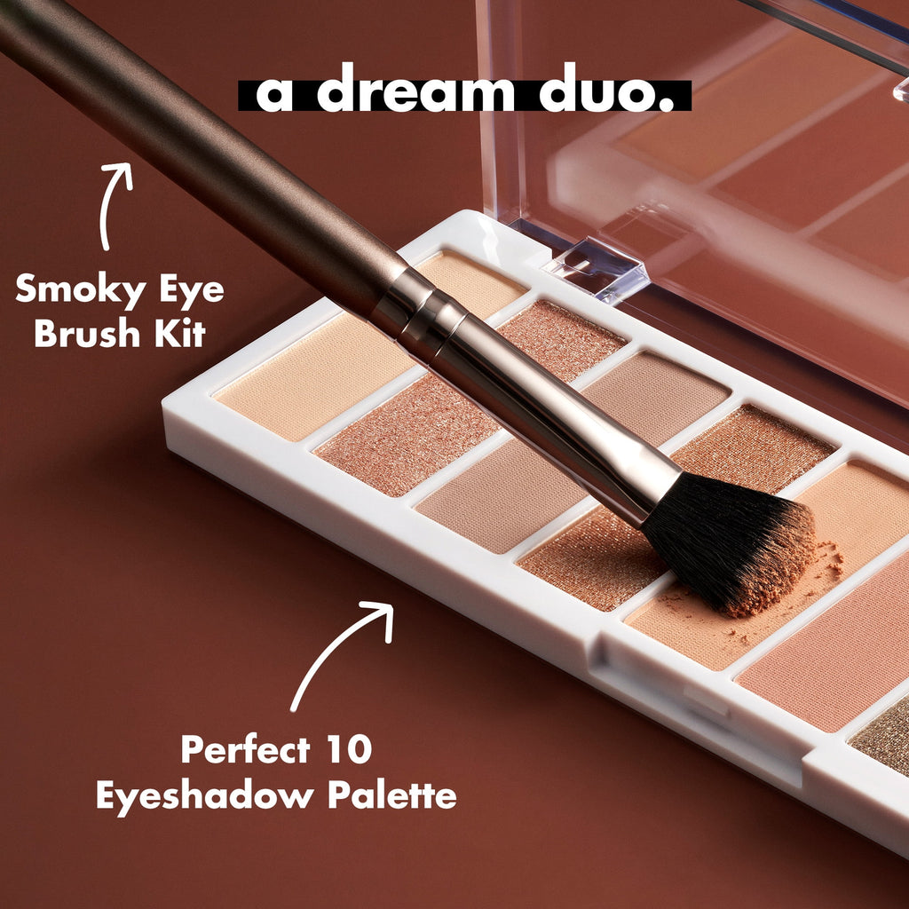 e.l.f. Perfect 10 Eyeshadow Palette, Keep It Ethereal, 0.42oz