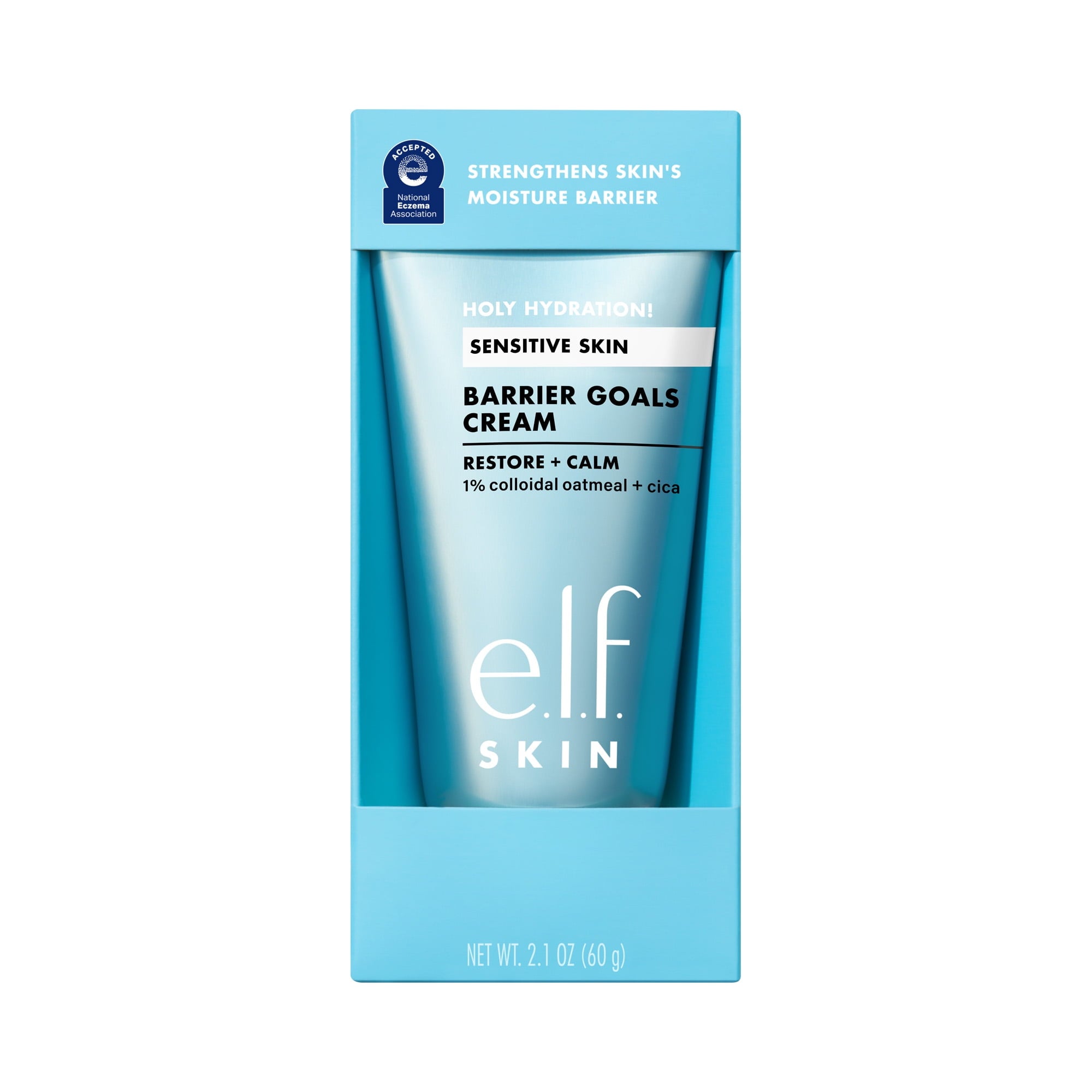 e.l.f. SKIN Holy Hydration! Barrier Goals Cream, 2.1oz