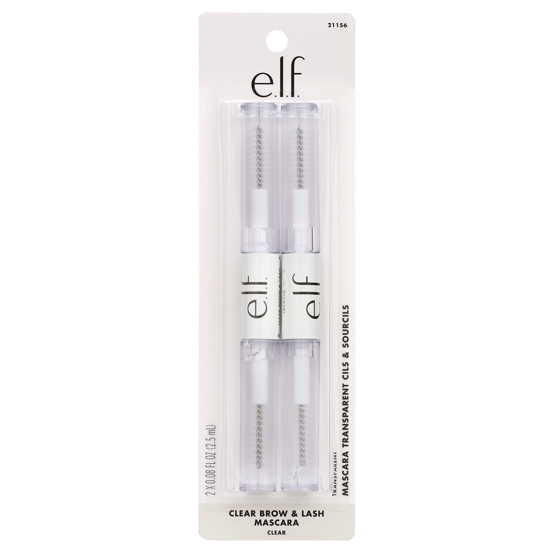 e.l.f. Cosmetics Clear Brow & Lash Mascara Set of 2