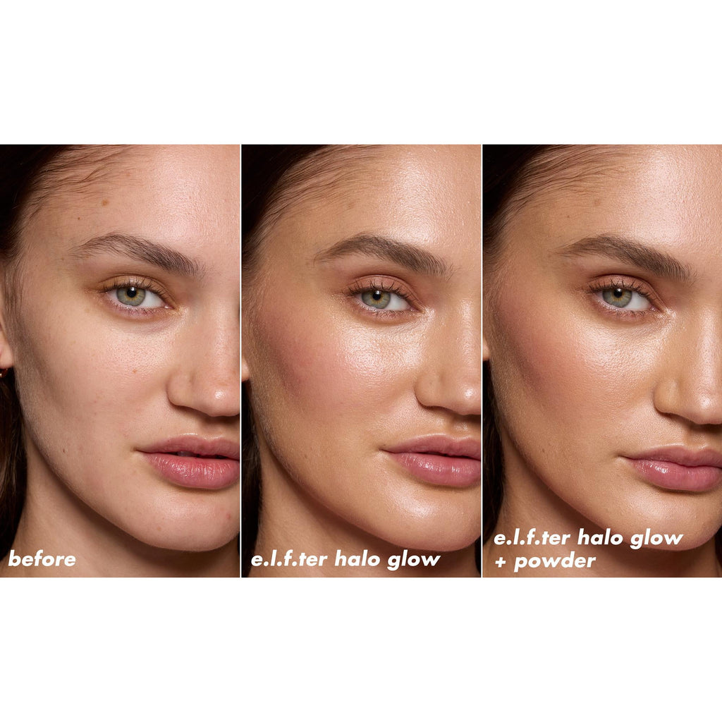 e.l.f. Halo Glow Powder Filter, Light Warm, 0.35oz