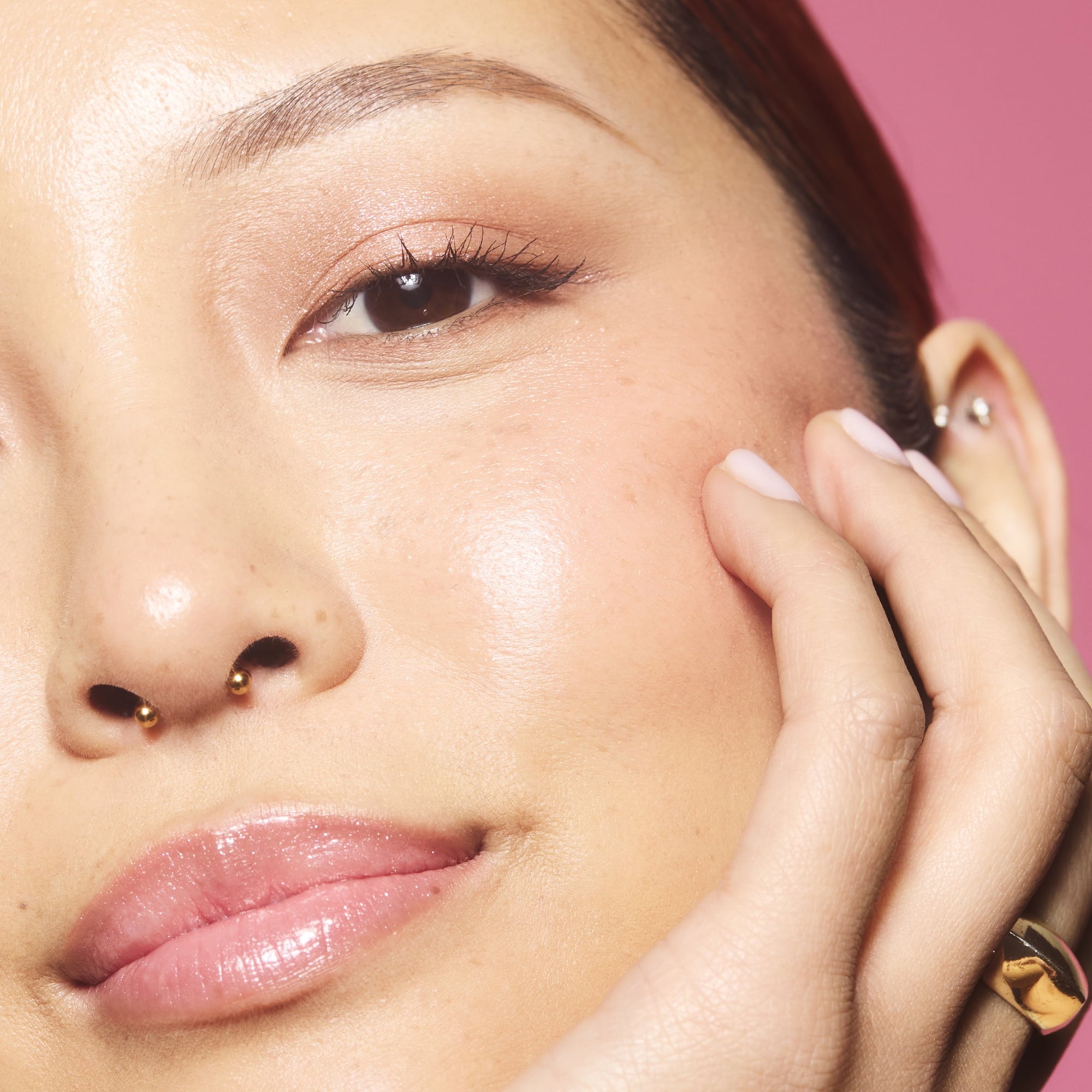 e.l.f. Glow Reviver Plumping Lip Oil Warm Pink