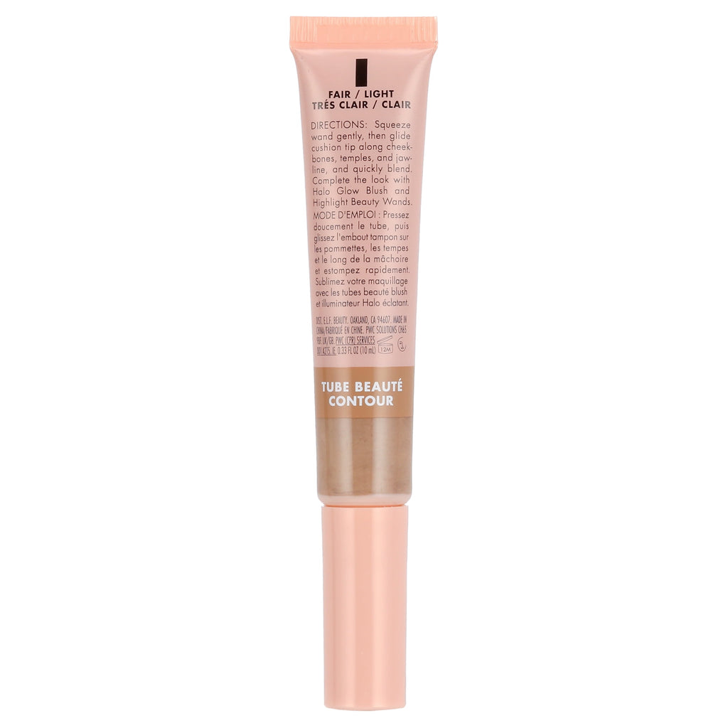 e.l.f. Halo Glow Contour Beauty Wand, Fair/Light, 0.33 fl oz