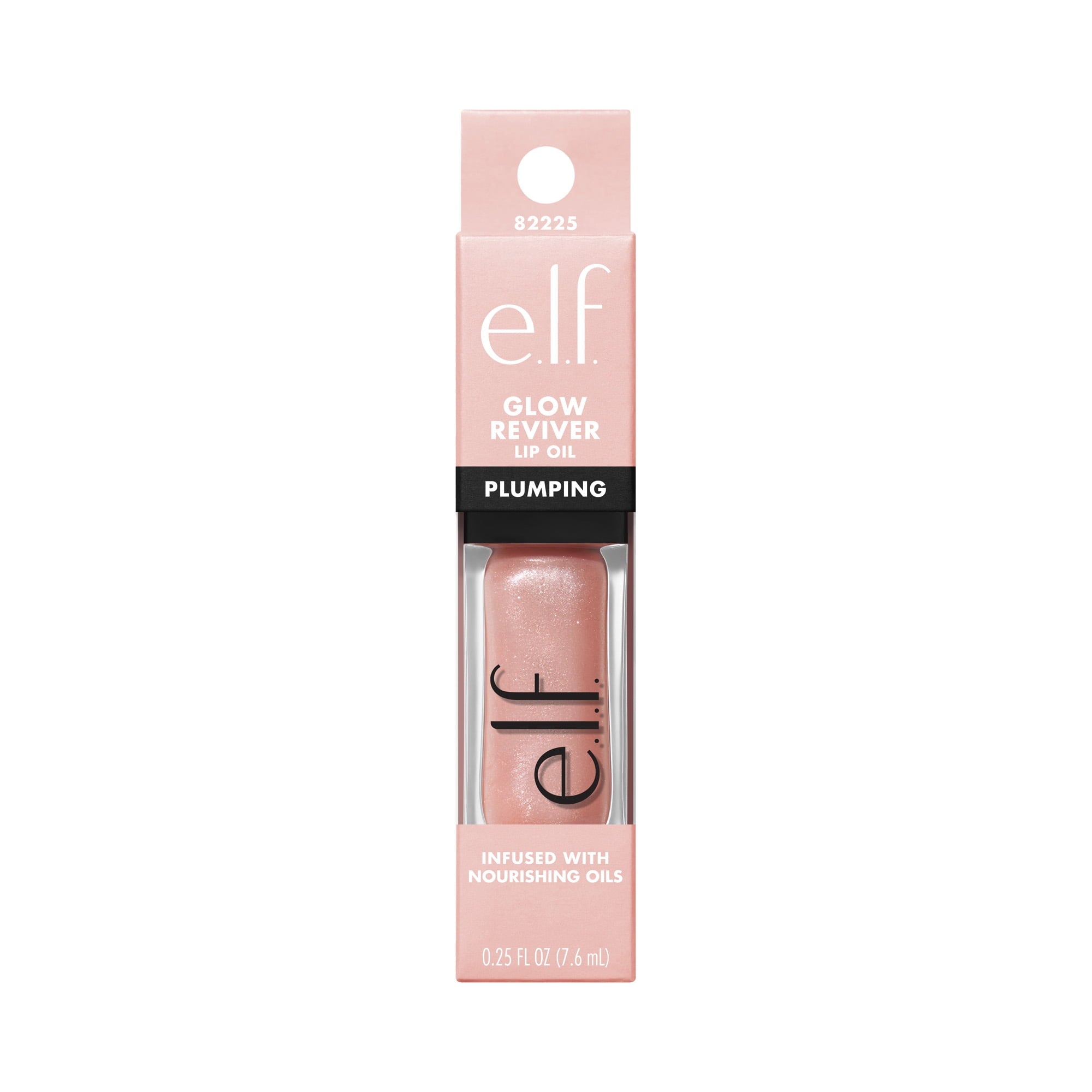 e.l.f. Glow Reviver Plumping Lip Oil, Piggy Bank, 0.25 fl oz