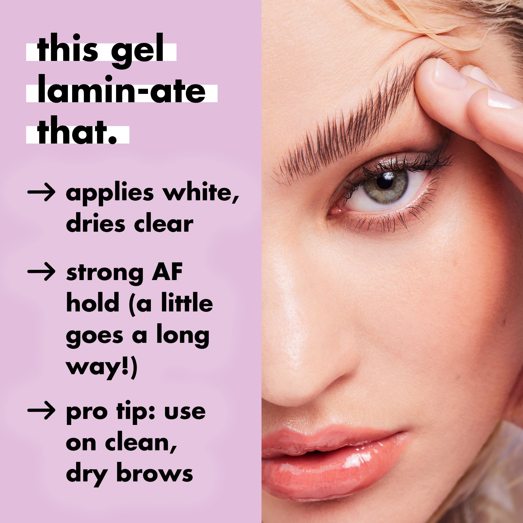 e.l.f. Brow Laminating Gel, 0.27oz