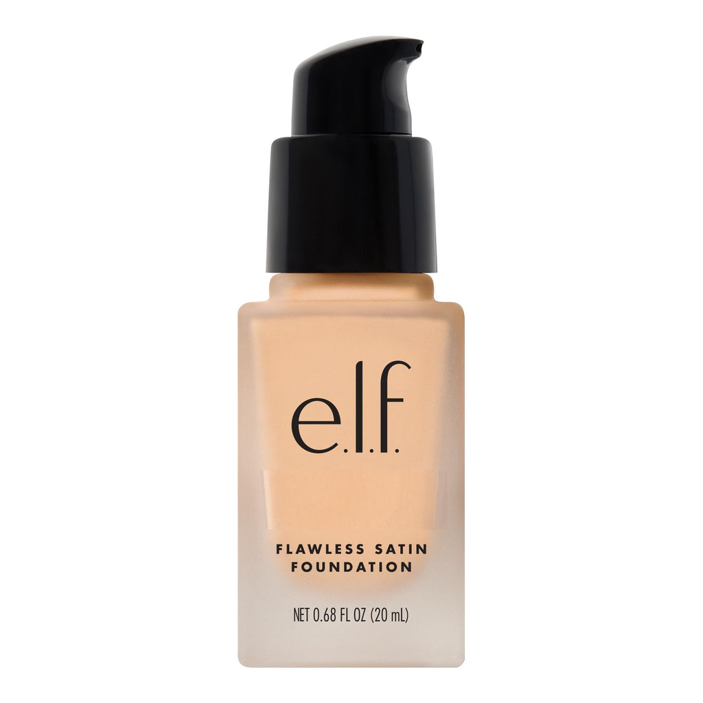 e.l.f. Flawless Satin Foundation, Bisque, 0.68 fl oz