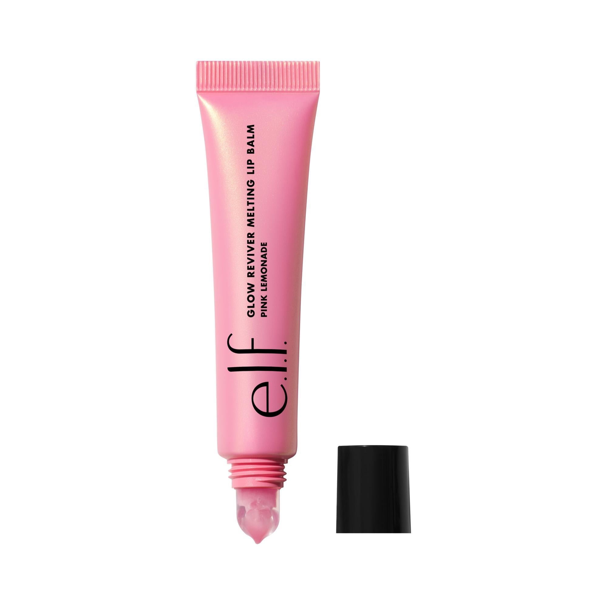 e.l.f. Glow Reviver Melting Lip Balm, Pink Lemonade, 0.52oz