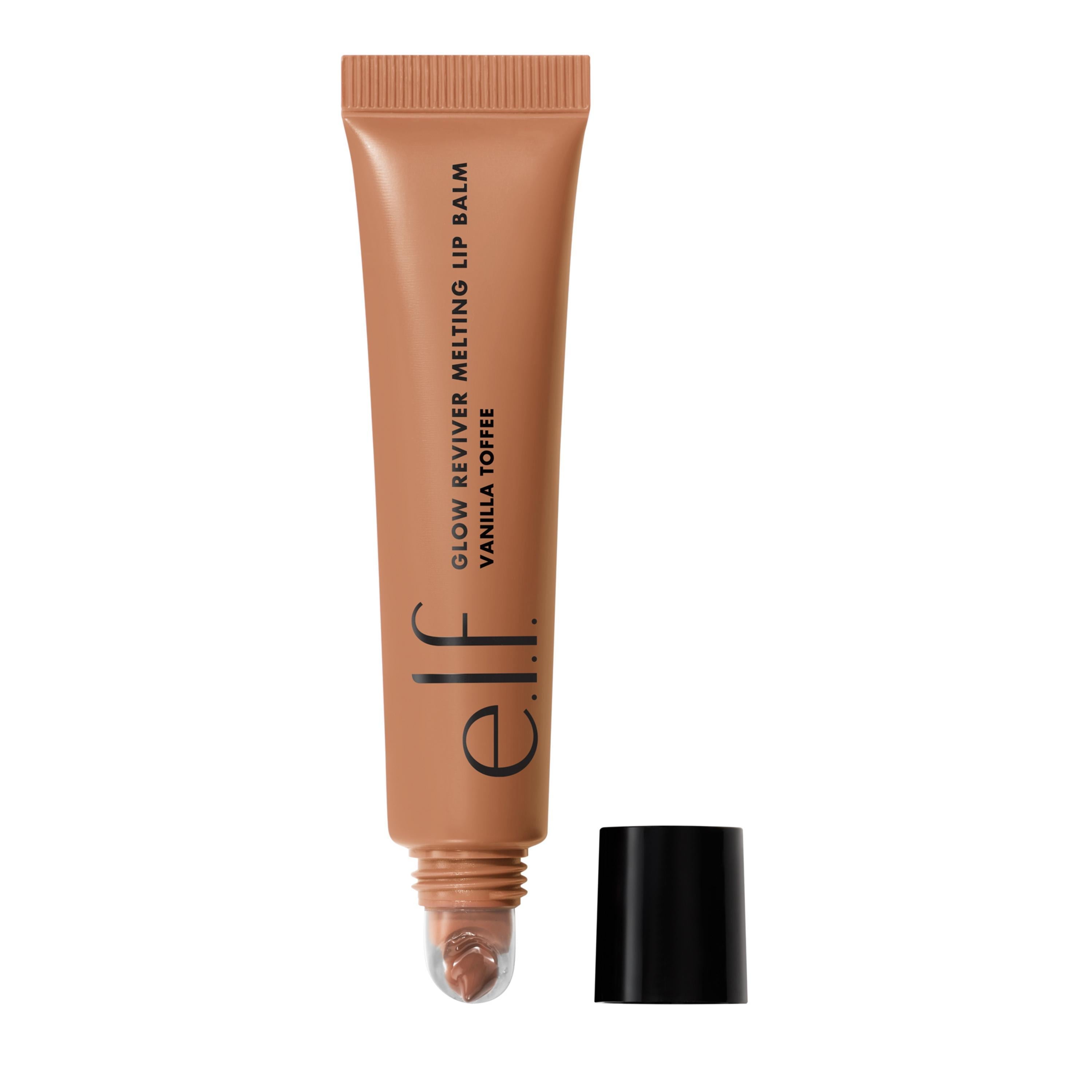 e.l.f. Glow Reviver Melting Lip Balm, Vanilla Toffee, 0.52 oz