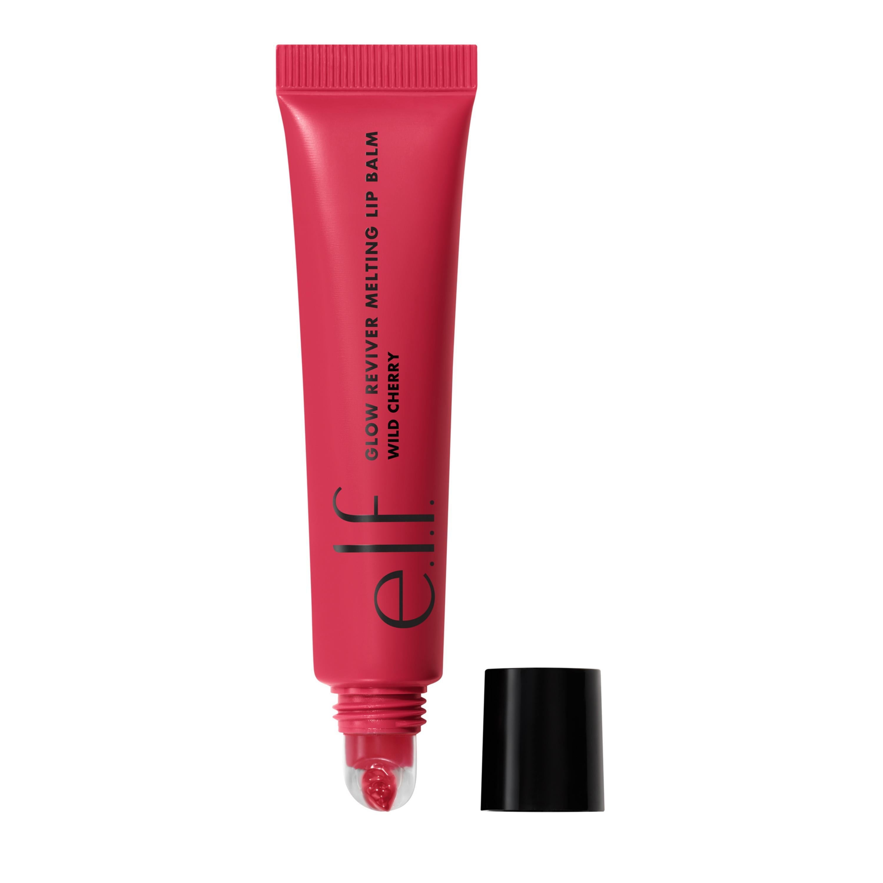 e.l.f. Glow Reviver Melting Lip Balm, Wild Cherry, 0.52 oz