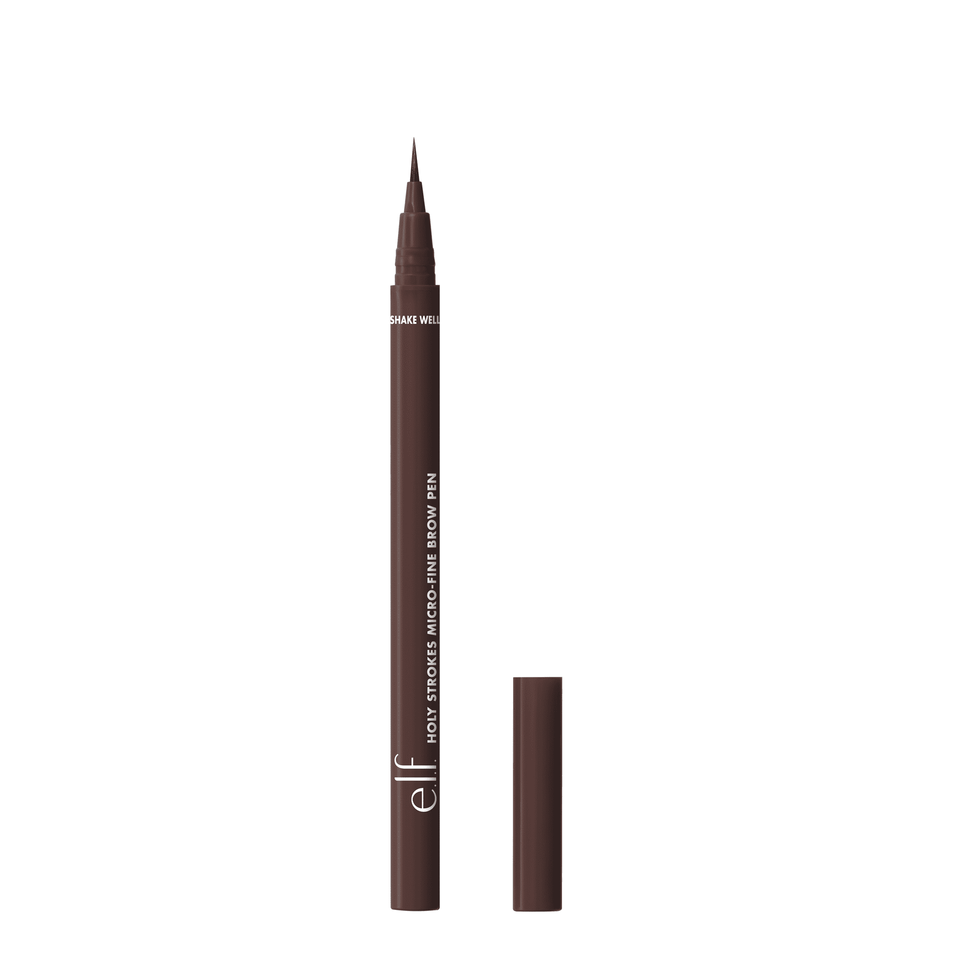 e.l.f. Holy Strokes Micro-Fine Brow Pen, Dark Brown, 0.02 fl oz