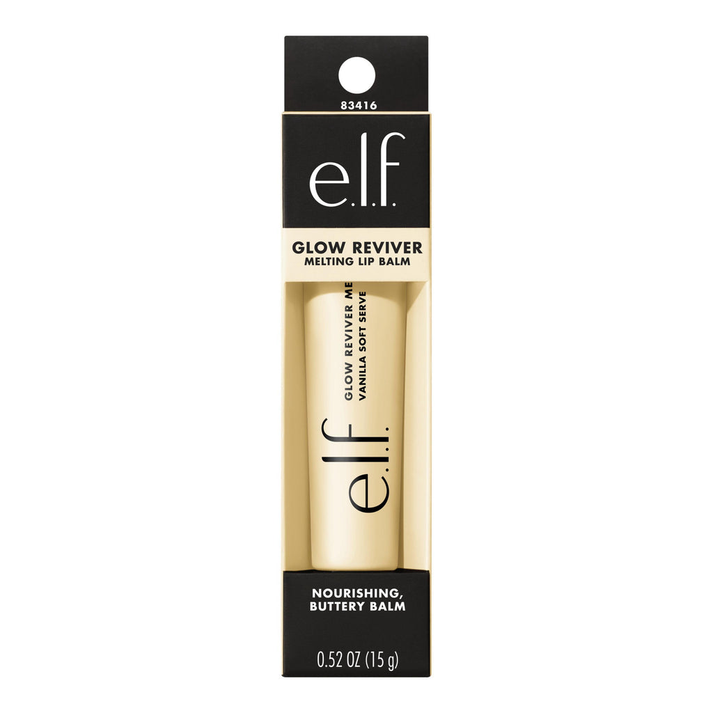 e.l.f. Glow Reviver Melting Lip Balm, Vanilla Soft Serve, 0.52oz