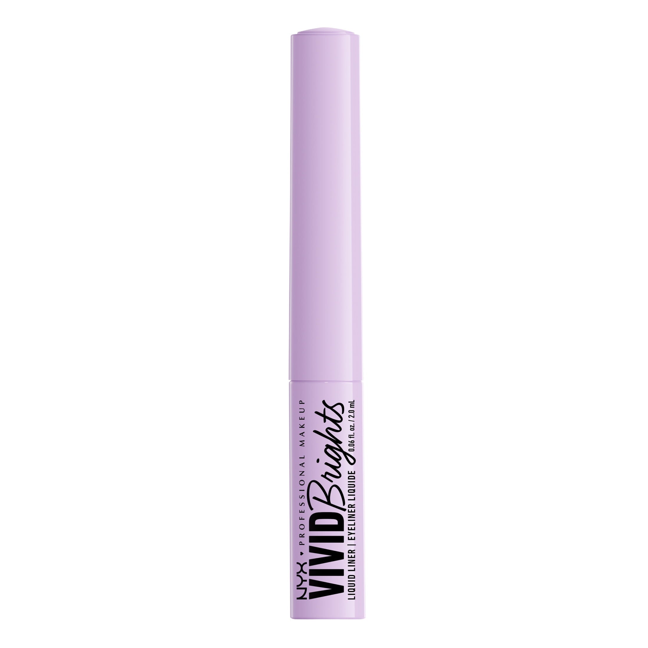 NYX Professional Makeup Vivid Brights Liquid Liner, Smear-Resistant Eyeliner, Lilac Link