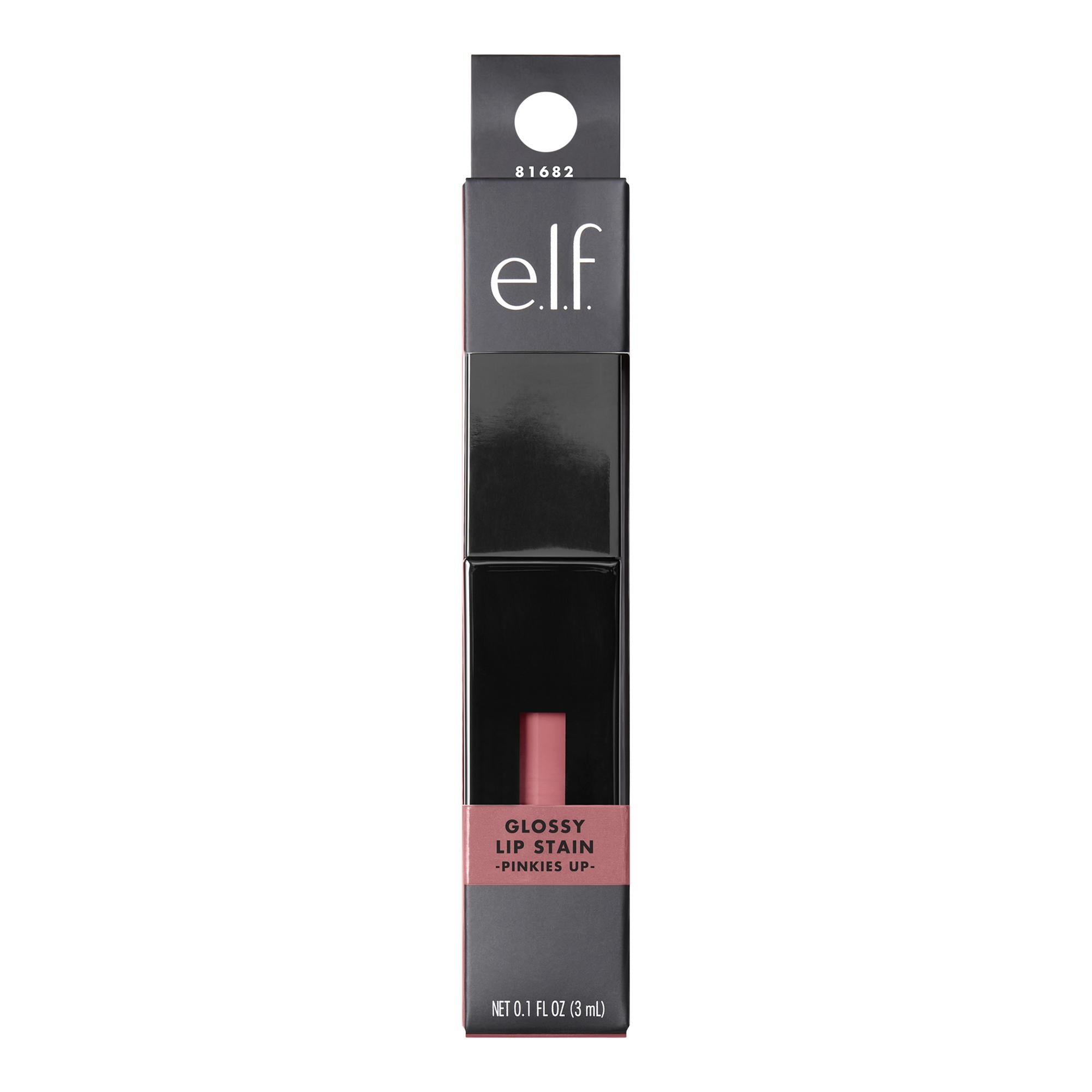 e.l.f. Glossy Lip Stain, Pinkies Up, 0.1 fl oz