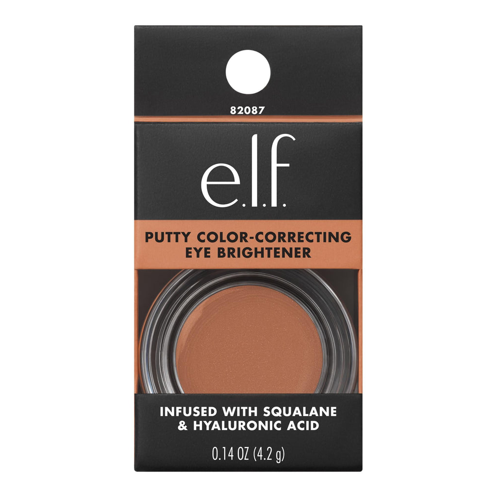 e.l.f. Putty Color-Correcting Eye Brightener, Tan/Deep, 0.14oz