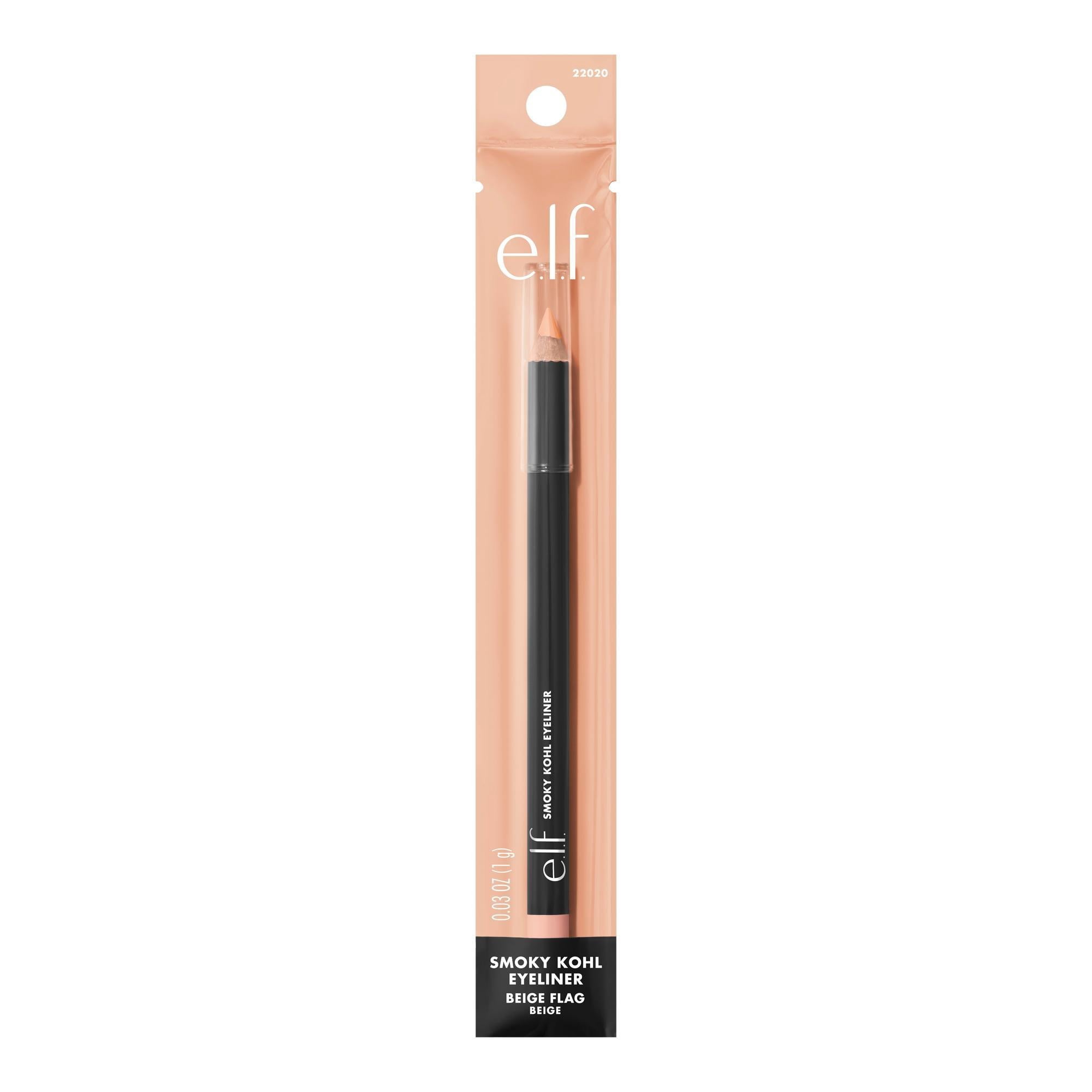 e.l.f. Smoky Kohl Eyeliner, Beige Flag, 0.03oz