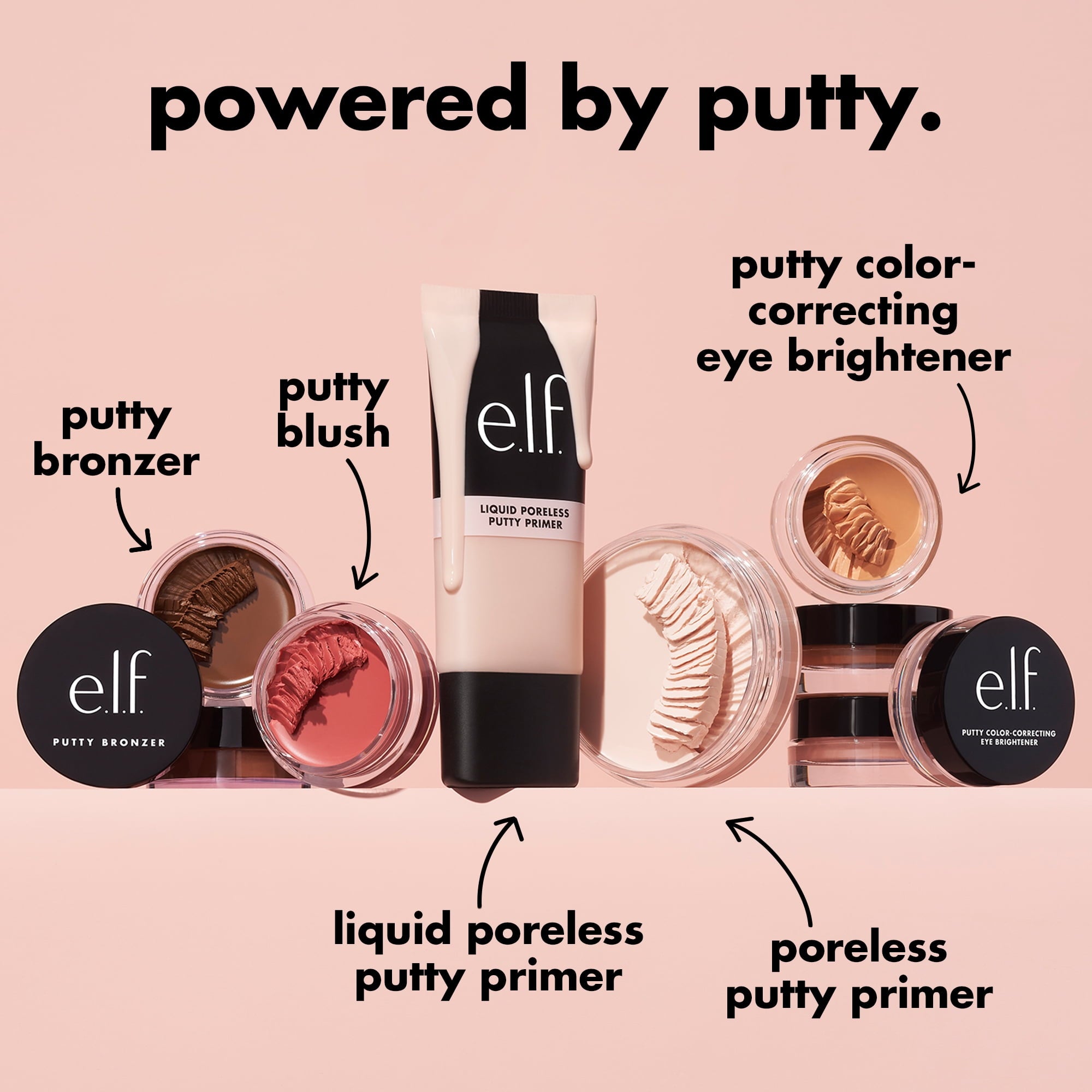 e.l.f. Liquid Poreless Putty Primer, 0.94 fl oz