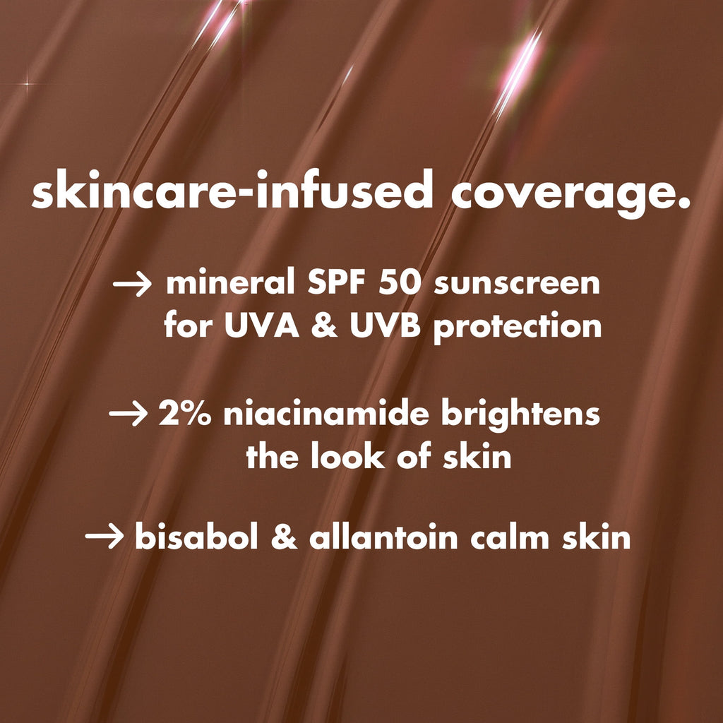 e.l.f. Halo Glow Skin Tint Mineral SPF 50, Tinted Moisturizer, 1 Fair Neutral, 1 fl oz
