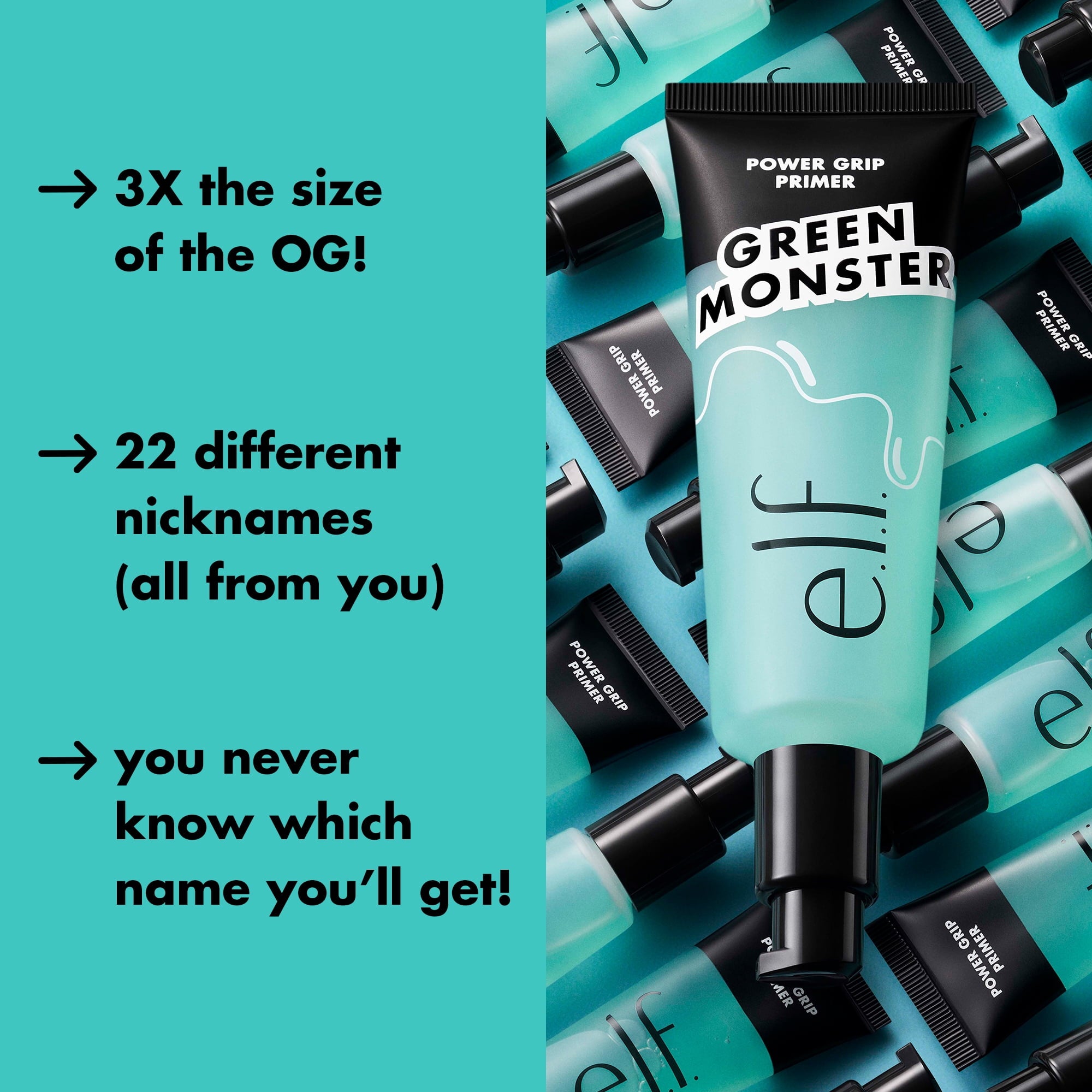 e.l.f. Jumbo Power Grip Primer, 2.5 fl oz